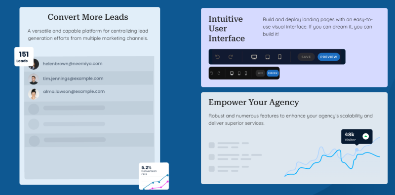 Leadsmount page